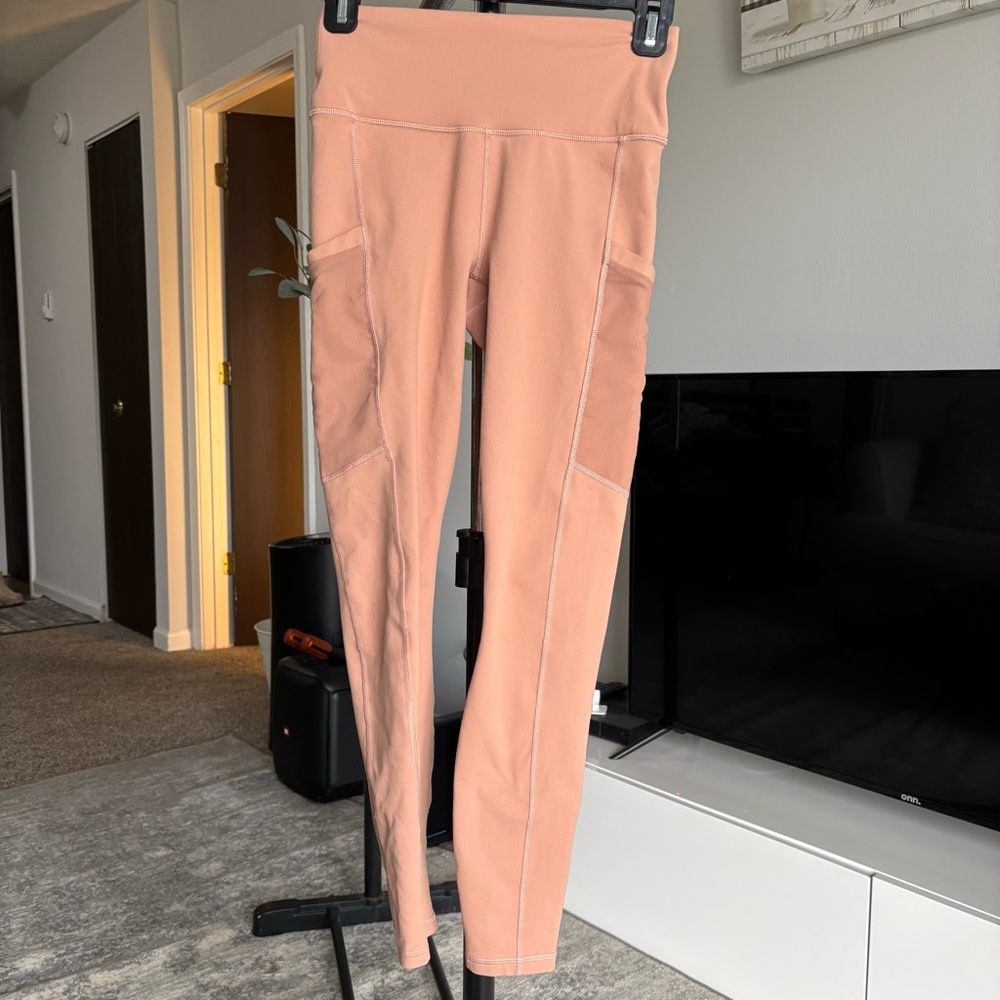 Fabletics Peach High-Waisted Leggings